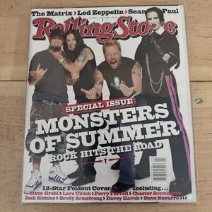 Rolling Stone Magazine June 12 2003 Monsters of Summer Cover Metallica Ozzy MINT - Picture 1 of 1