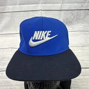 Kids Blue White Nike Hat Swoosh Cap Soft Baseball Fast Ship - Picture 1 of 6