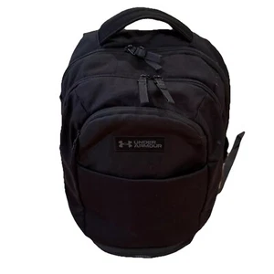 Under Armour Storm Laptop Backpack Black, Preowned, Good Used Cond, Solid Bag - Picture 1 of 10