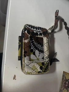 VERA BRADLEY Carry It All Wristlet Floral Print Wallet - Picture 1 of 6