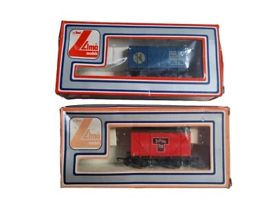 Lima  Corrugated End Vent Vans BIRDS CUSTARD & TYPHOO TEA - Image 1 of 4