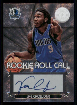 2012-13 Totally Certified Rookie Roll Call Auto #75 Jae Crowder - Image 1 of 2