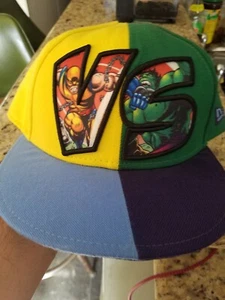 RARE Vintage 90s Marvel Fifty-Nine 50 Brand Comic Ball Cap New Era Size Fits all - Picture 1 of 11