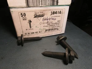 (50) HEX HD SEMS BODY BOLT 10MM HEX M6-1.0 X 35MM - Picture 1 of 2