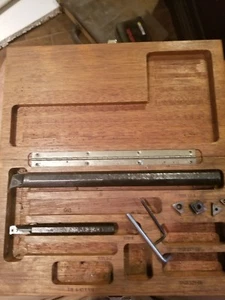 2 Gewindeschaft Drehbank Wendeplatten Werkzeuge Bohren Gewinde Nut Niko mit Wendeplatten - Bild 1 von 5