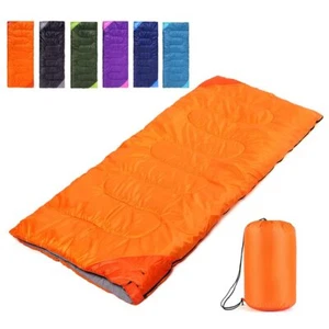 Camping Sleeping Bag for Adults Boys and Girls,Cold and Warm Weather-Summer, ... - Picture 1 of 7