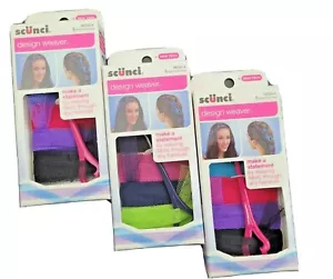 Scunci Design Weben Netz Stoff durch jede Frisur 5-teiliges Kit mehrfarbig - Bild 1 von 5