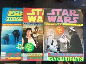 STAR WARS #14 + 16 + EMPIRE STRIKES BACK #4 POSTER MAGAZINES LUCASFILM 1977-80 - Bild 1 von 7