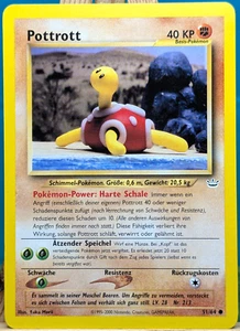 POKEMON - Neo Revelation - Pottrott - 51/64 - Non-Holo - alemán - Imagen 1 de 2