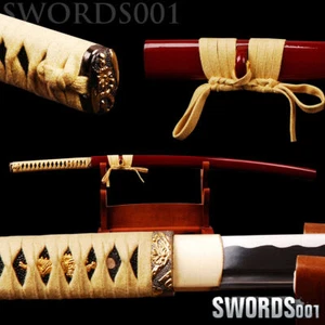 Espada Funcional Aguda Aguda Samurai Japonés Katana de Acero Battle Ready 1095 - Imagen 1 de 12