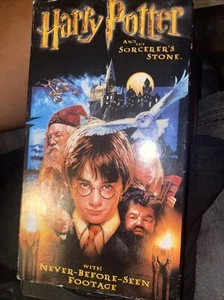 Harry Potter And The Sorcerer's Stone VHS VCR Video Tape Movie Used - Picture 1 of 4
