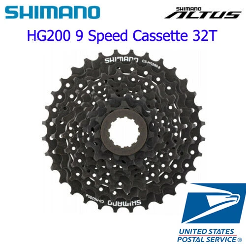 Cassette Shimano Altus M2000 CS-HG200 9 velocidades 32T Alivio MTB Foto 1 de 1