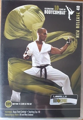 LES MILLS BodyCombat release 40 CD&DVD kit incl. notes choreo - Photo 1/3