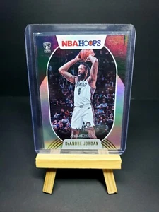 Panini NBA Hoops 2021 Deandre Jordan Silver Holo Base SSP /25 Nets - Picture 1 of 3
