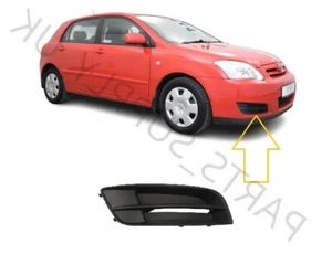 NUOVA PER TOYOTA COROLLA E12 2004 - 2007 GRIGLIA PARAURTI ANTERIORE INFERIORE DESTRA O/S - Foto 1 di 3