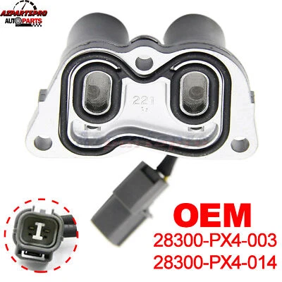 OEM 28300-PX4-003 Transmission Lock-up Solenoid For Honda Accord Acura 1990-2002 - Image 1 of 4