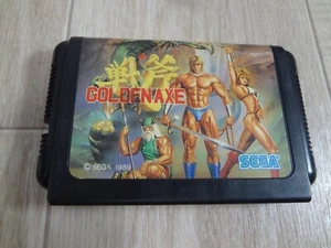 SEGA MEGADRIVE MEGA DRIVE MD GOLDEN AXE Tested Work -The softcase is cracked. - Picture 1 of 9