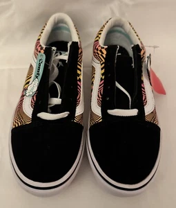 Vans Jr Unisex 5.5 Gradient Checking Comfycush Old School Multicolor Shoe Skater - Picture 1 of 9