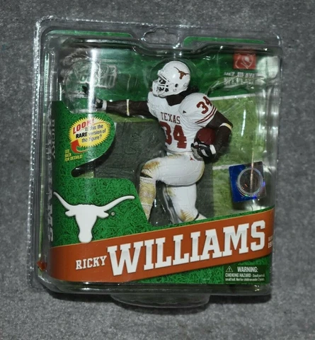 TEXAS LONGHORNS RICKY WILLIAMS #34 NCAA FOOTBALL SERIES 4 CL 1168/2000 AF Cover