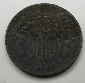 1865 Two Cent Piece Lot#442 - Picture 1 of 2