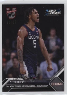 2023 Bowman U Now NCAA March Madness Online Exclusive Black /99 Stephon Castle - Image 1 of 2