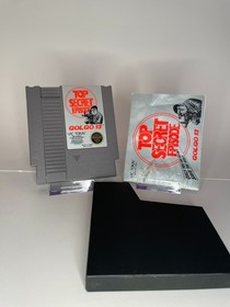 Golgo 13 Top Secret Episode Nintendo NES Cartridge & Manual TESTED