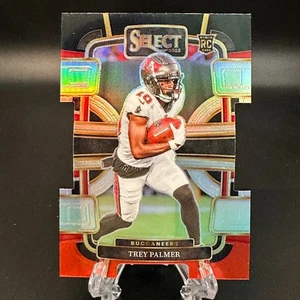 2023 Panini Select Trey Palmer Concourse Level Black Red Prizm Die-Cut #94 - Picture 1 of 2