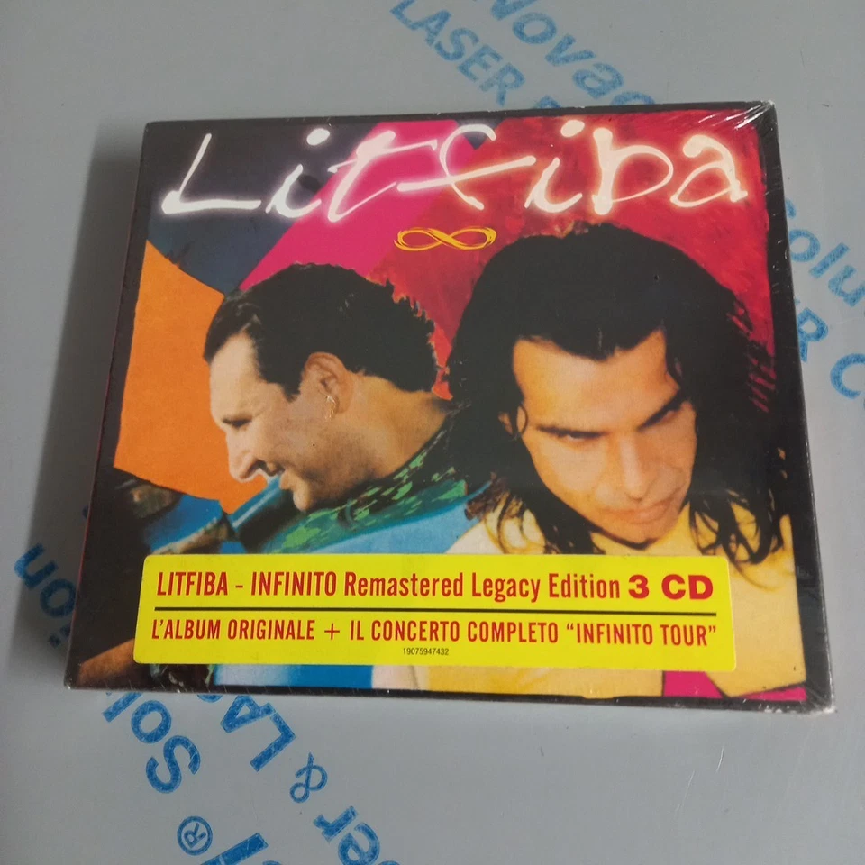LITFIBA INFINITO REMASTERED LEGACY EDITION 3 CD NUOVI E SIGILLATI - Immagine 1 di 2
