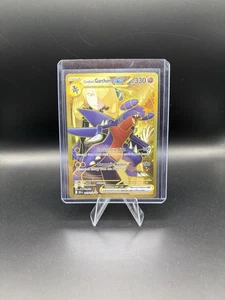 Cynthia's Garchomp EX Hyper Rare Card 241/182 Sv10: Destined Rivals Holo Gold - Picture 1 of 2