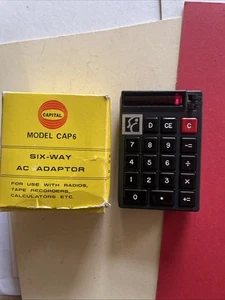 Vintage Summit K16 Calculator USA.Working Condition needs new charger See Photos - Afbeelding 1 van 21