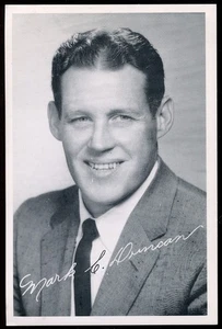 1957 edición del equipo de los 49ers de San Francisco Mark Duncan ExMt Universidad de Denver - Imagen 1 de 1