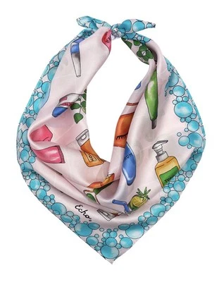 Echo Women’s Spa Day Silk Bandana Style: EN1415 - Image 1 of 4