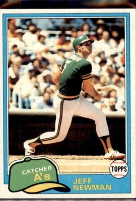 1981 Topps #587 Jeff Newman - Image 1 of 2
