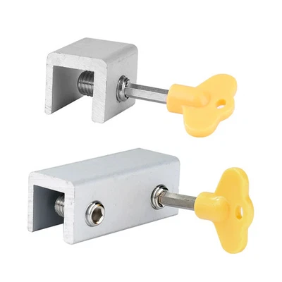 5pcs Window Lock Restrictor Adjustable Window Lock Portable Alloy Security - Image 1 of 4
