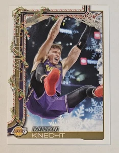 DALTON KNECHT 2025-26 Topps Holiday #H122 Lakers All-American - Picture 1 of 3