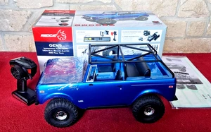 Redcat Gen9 International Scout 800A 1/10th Scale Blue 4WD Trail Truck - Brushed - Picture 1 of 13