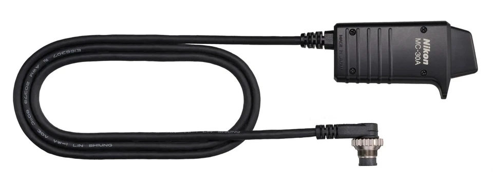 Japan NEW Nikon Remote Cord MC-30A 27030 for SLR Cameras 10-Pin Terminal - Image 1 of 1