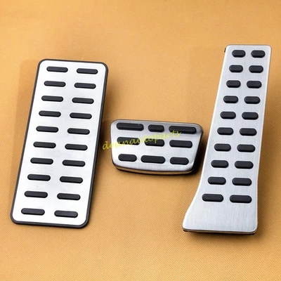 For Hyundai Tucson Kia Stinger Sorento Optima Footrest Gas Brake Pedal Cover Set - Image 1 of 4