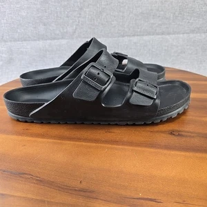 Birkenstock Arizona Essentials Black EVA Slides Men’s EU 46 US 12.5 Sandals - Picture 1 of 14