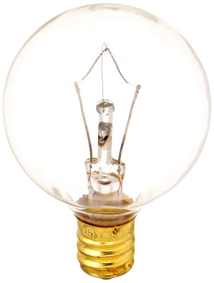 NEW 3pack  Bulbrite 10G12CL 10W G12 Globe 120V Light Bulb, Clear  - Image 1 of 1