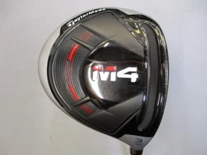 TaylorMade M4 Fairway Wood 3W Fujikura Atmos Red 5 (R) #411 Golf Clubs - Picture 1 of 6