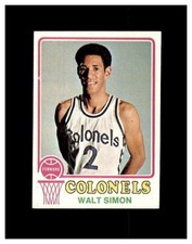 1973-74 TOPPS BASKETBALL CARD KENTUCKY COLONELS #218 WALT SIMON NR.MT/MINT