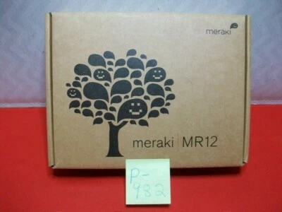 BRAND NEW CISCO MERAKI MR 12 CLOUD MANAGED SINGLE RADIO ACCESS-POINT 802.11N NIB - Image 1 of 4
