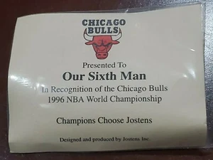 Chicago Bulls 1996 Our Sixth Man Replica Ring - Picture 1 of 6