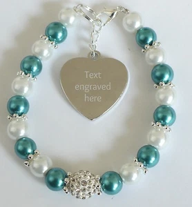 Bracciale Personalizzato Inciso Festa Laurea Braccialetto Compleanno Regalo  - Foto 1 di 1