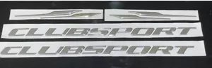 HSV clubsport VX Series II Chrome badge for HSV Clubsport X 2 - Picture 1 of 3