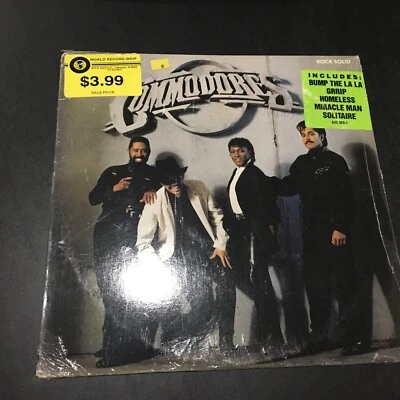 Commodores - Rock Solid Vinyl Record D11851A - Image 1 of 4