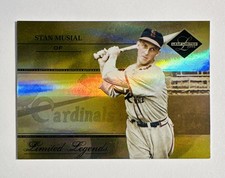 Stan Musial 2005 Leaf Limited legends /10 SP Sharp HOF