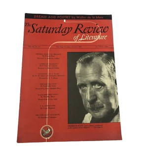 August 5 1939 The Saturday Review of Literature Walter de la Mare Heinrich Mann - Bild 1 von 11