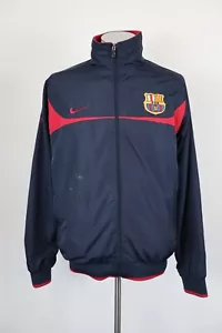 NIKE BARCELLONA GIACCA SPORTIVA UOMO CALCIO Tg L MAN VINTAGE JACKET - Foto 1 di 10